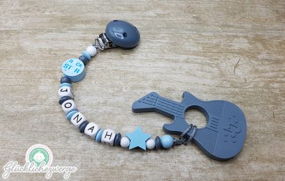 Personalisierte Schnullerkette Beißkette Baby Beißring